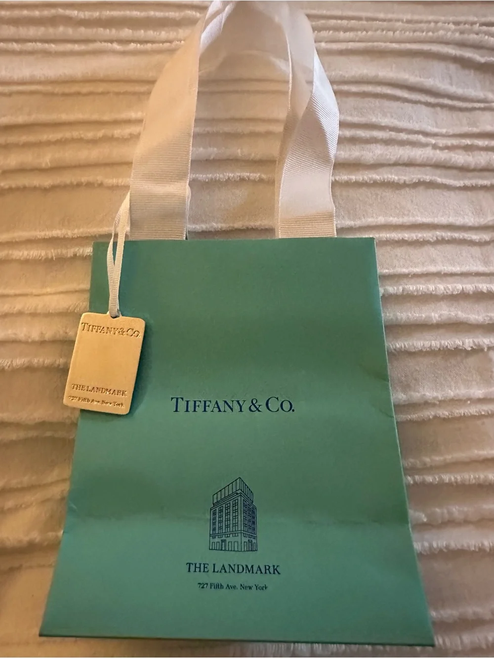 Tiffany & Co. Sterling Silver Open Cuff Bracelet - Blue Green Pouch